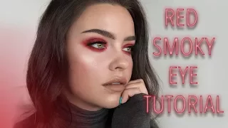 RED SMOKY EYE | Julia Adams