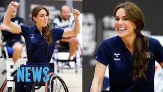 Kate Middleton Puts on Her Game Face and FLEXES at Wheelchair Rugby Event | E! News