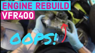 ENGINE REBUILD | Honda VFR400 NC30 TYGA kit E5