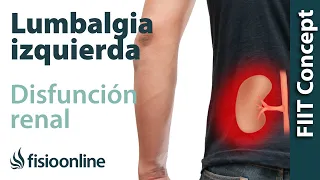 Lumbalgia o lumbago izquierdo y su relación con la alteración de riñones