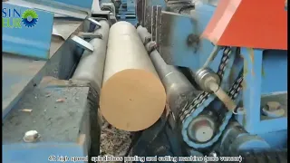 4ft high speed  spindleless peeling and cutting machine core veneer