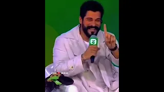 Burak ozcivit beautiful interview with Russia beauty love you Burak