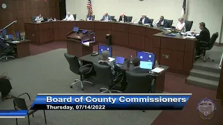 Board of Commissioners Meeting - Jul 14 2022