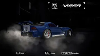 NFSMW 2005: Customization: Dodge Viper SRT-10 Challenge Series