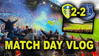 MATCHDAY VLOG LEEDS 2-2 EVERTON | ELECTRIC ATMOSPHERE AT ELLAND ROAD 😍