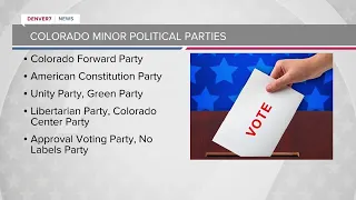 Colorado's new minor party: Colorado Forward Party
