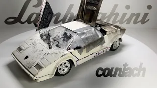 Lamborghini Countach | 'The Wolf of Wall Street' car | Restoration abandoned model