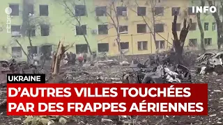 Edition spéciale : D'autres villes d'Ukraine touchées par des frappes aériennes - RTBF Info