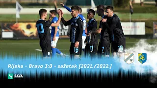 Rijeka - Bravo 3:0 - sažetak, pripremna utakmica (2021./2022.)