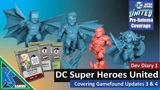 Discussing Dev Diary 1| DC Super Heroes United | (Gamefound Updates 3 - 4)