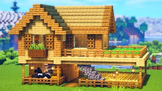 Minecraft - Tutorial Membuat Rumah Starter House/Survival Simple !