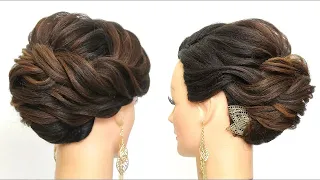 Easy Updo Tutorial. Hairstyle For Long Hair