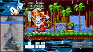 Sonic Mania Plus - Sonic & Tails Good Ending Speedrun in 51:36