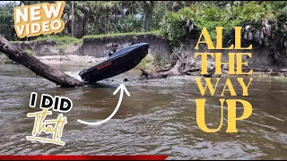 Jumping Logs in a Prehistoric River [ 80+ MPH Sea-doo RXP APEX ]