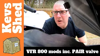 Honda VFR800 VTEC PAIR valve delete, Snorkel removal and Flapper mod, simple reversible and no cost!