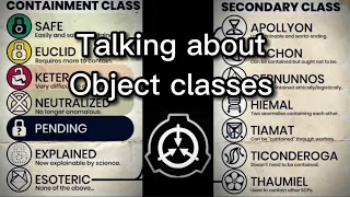 Explaining the Containment classes and secondary class of the SCP Foundation | Object classes |