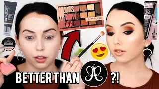 NEW DRUGSTORE MAKEUP FIRST IMPRESSIONS! This was Interesting...