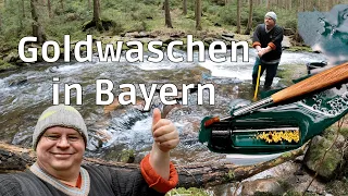 ⚒ Goldwaschen in Bayern - 2 Stunden live dabei ⚒