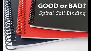 The Good & Bad of Coil Binding | Binding101.com