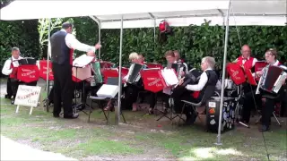 The Norwich Accordion Band plays Love Grows where my Rosemary goes, arranged by Shelia Lee