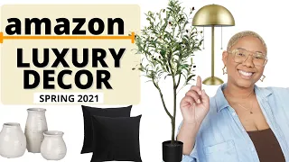 18 NEW Amazon Home Decor Finds that Look LUXURIOUS! | Spring 2021