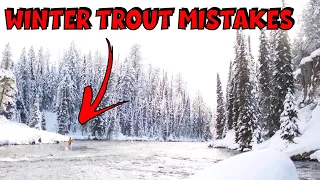 Top 8 Winter Trout Fishing Mistakes (Avoid Mistake #2)