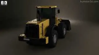 Hyundai HL757-9S Wheel Loader 2012 by 3D model store Humster3D.com