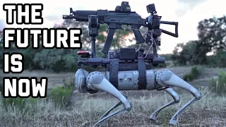 We Put A Machine Gun on a Robot Dog