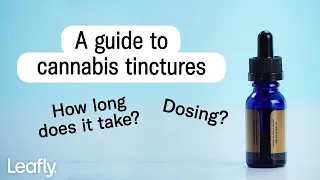 How to use cannabis tinctures