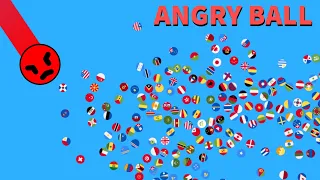 206 Countries Survival: Angry Ball