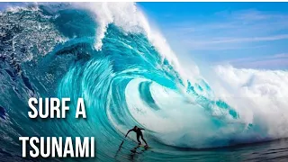 What Would If You Tried to Surf a Tsunami?