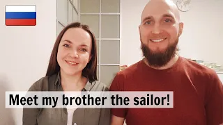 Meet my BROTHER the sailor! ❤ | Slow Russian | Russian with Anastasia