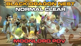 Black Dragon Nest Normal Clear - Light Party MoonLord POV Full Run ~ !