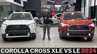 TOYOTA COROLLA CROSS XLE VS LE | No lo compres antes de ver este video