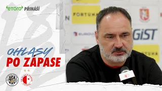 OHLASY | Jindřich Trpišovský po prohře s Hradcem