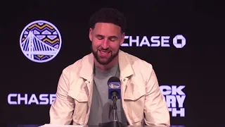 Klay Thompson FULL postgame presser following 42-point night