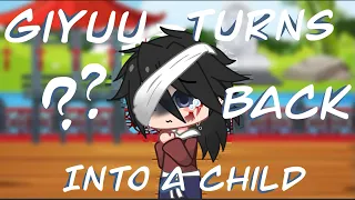 Giyuu turns back into a child ? {KNY} {Demon Slayer}