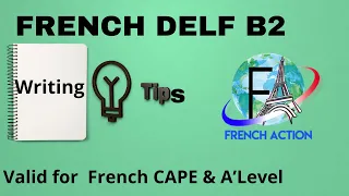 FRENCH DELF B2 WRITING TIPS with Jenny at your fingertips