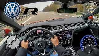 VW Arteon 2.0 TSI DSG 190 HP TOPSPEED ON GERMAN AUTOBAHN (NO LIMIT) by SpeedUpDE