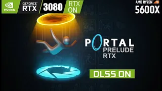 Portal: Prelude RTX IO  3080  Path Tracing  1440p DLSS Performance