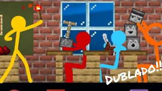 animation vs minecraft episódio 15 - Academia de Redstone (Dublado)