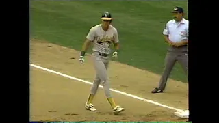 Athletics vs Tigers (7-10-1988)