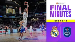 A WILD 4 OT Ending in a Historic Game I Final Minutes I Real Madrid vs Anadolu Efes Istanbul