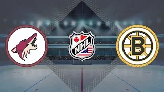 Обзор матча Аризона - Бостон / COYOTES VS BRUINS FEBRUARY 28, 2017 HIGHLIGHTS