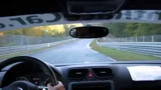First lap on the Nürburgring Nordschleife
