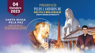 SANTA MISSA PELA PAZ, EM MEMÓRIA DE SÃO FRANCISCO DE ASSIS | PADRE REGINALDO MANZOTTI