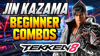 Tekken 8 - JIN KAZAMA Beginner Combos