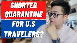 SHORTER QUARANTINE FOR U.S TRAVELERS?! | Philippine Travel Update as of October 2021