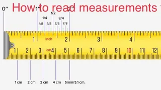 How to Read Measurement Tap | Feet | Inch | Meter | Millimetres | Centimetres |Soot.