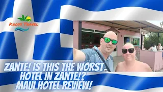 ZANTE! Is This The WORST HOTEL In Zante!? Maui Hotel Review!